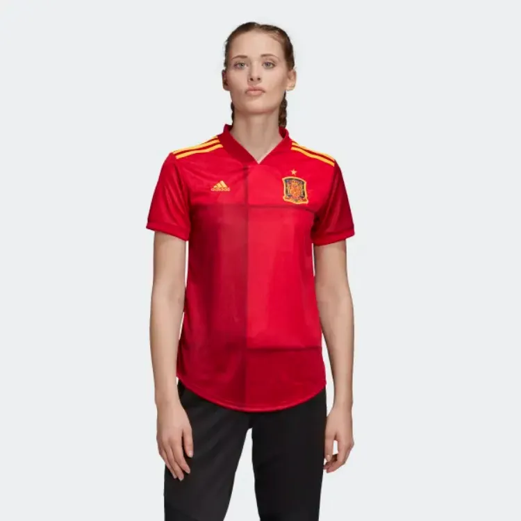 Spain Home Soccer Red Jersey